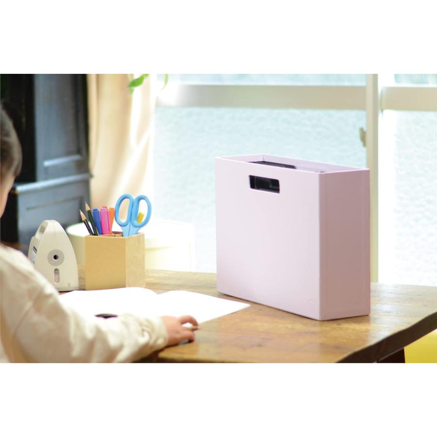 ナカバヤシ ハウスタディ 仕切りケース付きファイルボックス ラベンダー HSD-FB01LA |  | 06