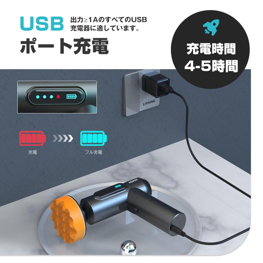 電動ポリッシャー 充電式ポリッシャー 研磨機 コードレス 75mm USB充電 