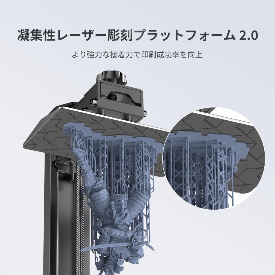 ANYCUBIC Photon Mono 4 3Dプリンター 光造形、10K 3D プリンター、7