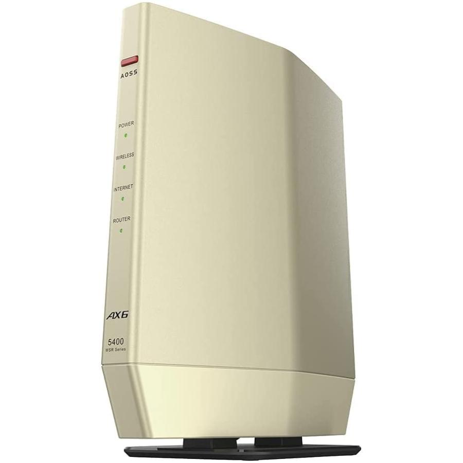 バッファローバッファロー WiFi ルーター 無線LAN 最新規格 Wi-Fi 6 11ax / 11ac AX5400 4803+573Mbps Easy Me