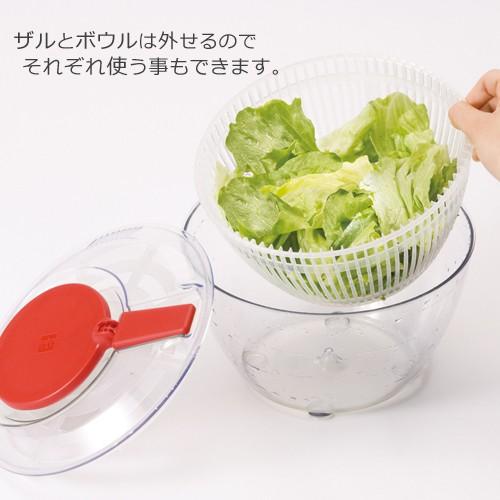 ボウルスピナー【未使用】 ViV サラダスピナー S 水切り スピナー サラダ ボウル 野菜
