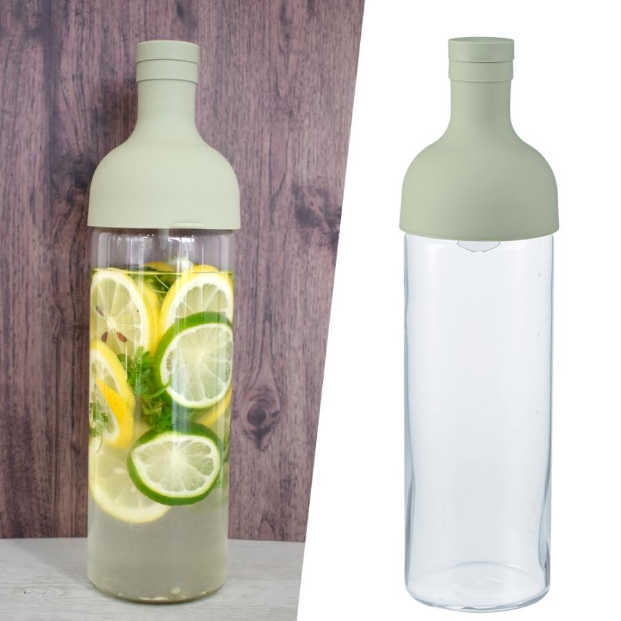 HARIO ハリオ フィルターインボトル 水出し 茶 ボトル ポット ピッチャー 食洗機対応 耐熱 ガラス | HARIO | 10