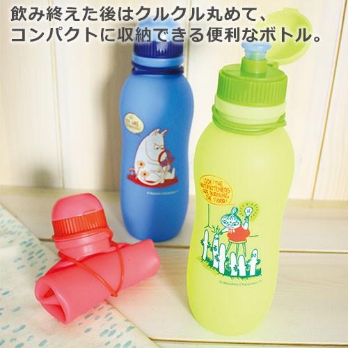 ムーミン グッズ シリコンボトル 500ml 折りたたみボトル アクティブボトル CP01 | MOOMIN | 04
