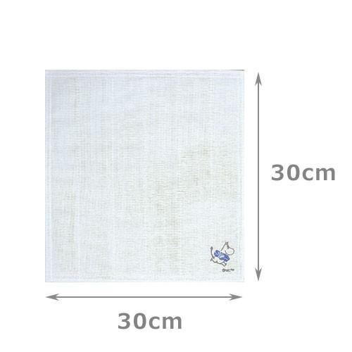 ムーミン グッズ かや生地ふきん ワンポイント刺繍タイプ | MOOMIN | 04