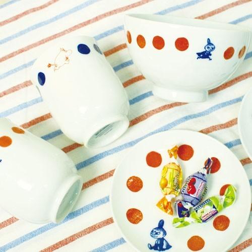 ムーミン グッズ 小皿 ドット柄 ※単品販売 CP01 | MOOMIN | 04