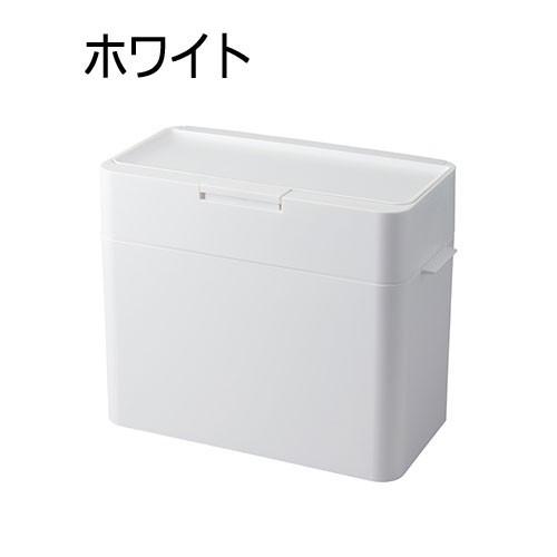 密閉 ゴミ箱 seals 9.5L ホワイト / グレー | 吉川国工業所 | 04