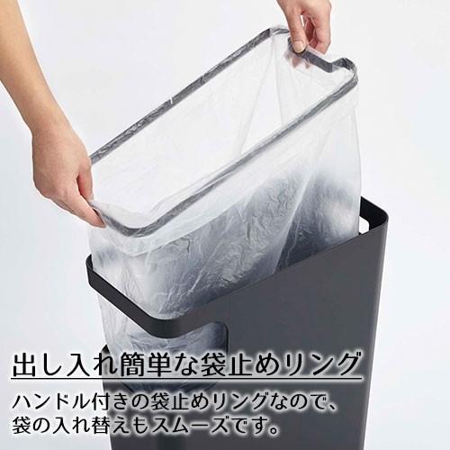 山崎実業 tower ダストボックス & サイドテーブル タワー ゴミ箱 おしゃれ 机 ミニテーブル | tower | 05