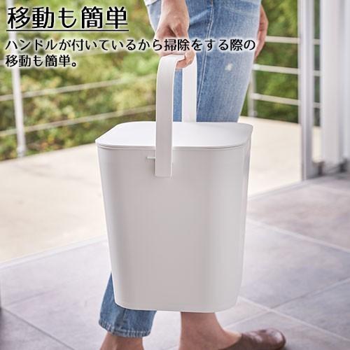 山崎実業 tower バケツ おしゃれ 蓋付き タワー 12L 収納ボックス | tower | 07