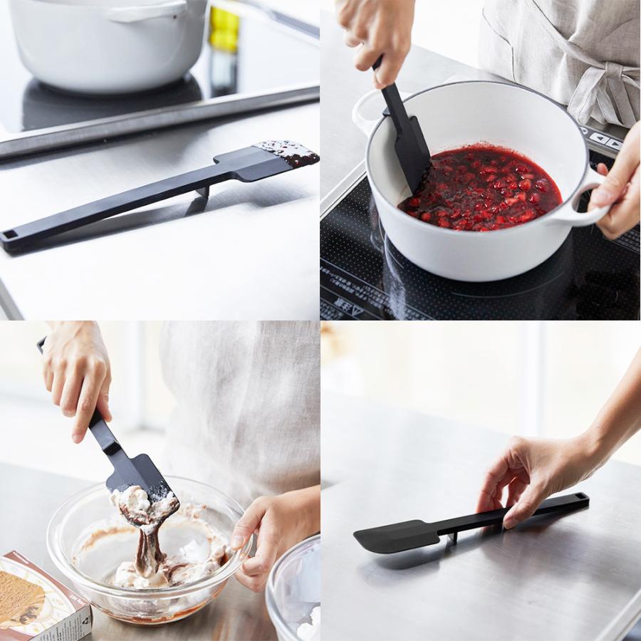 山崎実業 tower シリコーンスパチュラ タワー シリコン 食洗機対応 ヘラ 裏ごし 調理器具 製菓 お菓子作り キッチンツール | tower | 07