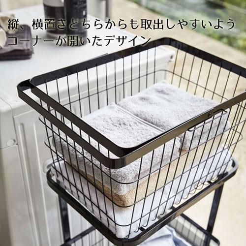 山崎実業 tower ランドリーワゴン バスケット タワー 洗濯かご カゴ メーカー直送 | tower | 04