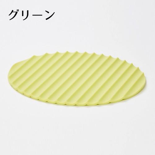 鍋敷き 鍋つかみ シリコーン製 2WAY 便利 EAトCO イイトコ ナミ ヨシカワ | ヨシカワ | 05