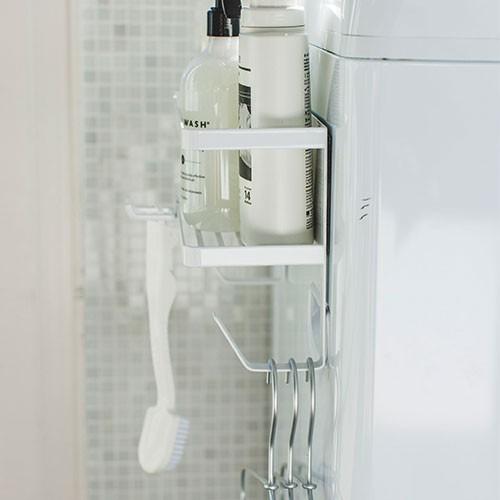 山崎実業 tower 洗濯機 収納ラック タワー ホースホルダー付き ランドリー収納 | tower | 08