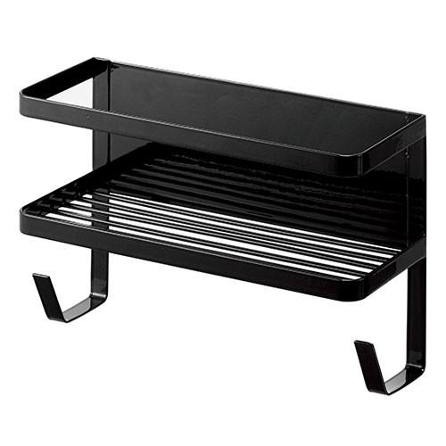 山崎実業 tower 洗濯機 収納ラック タワー ホースホルダー付き ランドリー収納 | tower | 02