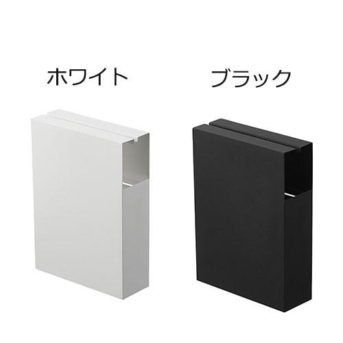 山崎実業 tower カーペットクリーナー スタンド コロコロ 収納 コロコロスタンド タワー ホワイト ブラック | tower | 05