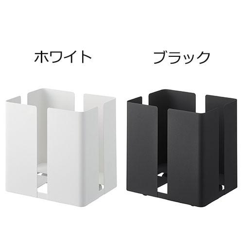 山崎実業 tower ニューズラック キャスター付き タワー 新聞 雑誌 紙袋 ストッカー メーカー直送 | tower | 05