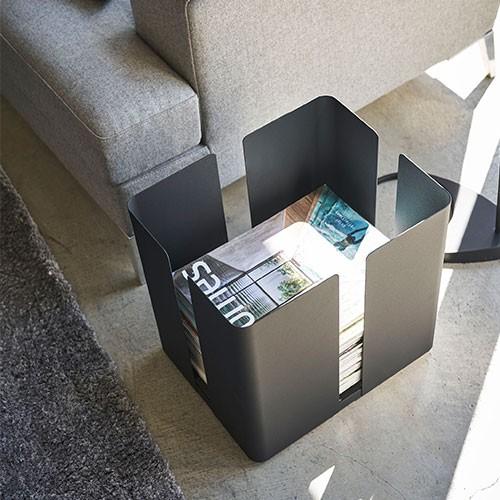 山崎実業 tower ニューズラック キャスター付き タワー 新聞 雑誌 紙袋 ストッカー メーカー直送 | tower | 09