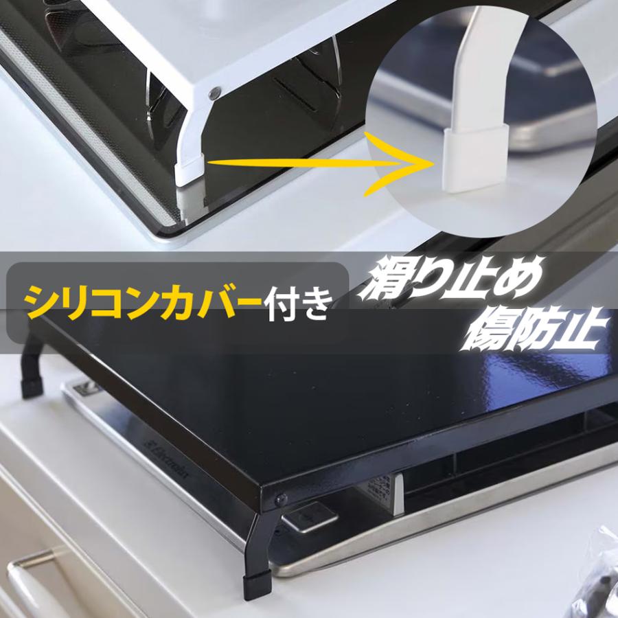 山崎実業 tower 折り畳み ガスコンロカバー タワー ワイド コンロカバー | tower | 08