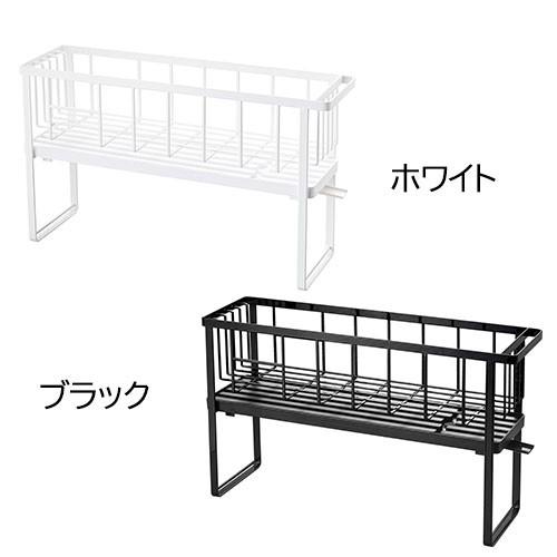 水切りラック 山崎実業 tower シンク上 スリム 3way スリーウェイ 水切り ワイヤーバスケット 2段 タワー  水切りかご 水切りカゴ  メーカー直送 | tower | 13