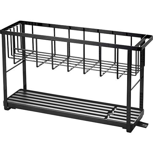 水切りラック 山崎実業 tower シンク上 スリム 3way スリーウェイ 水切り ワイヤーバスケット 2段 タワー  水切りかご 水切りカゴ  メーカー直送 | tower | 15