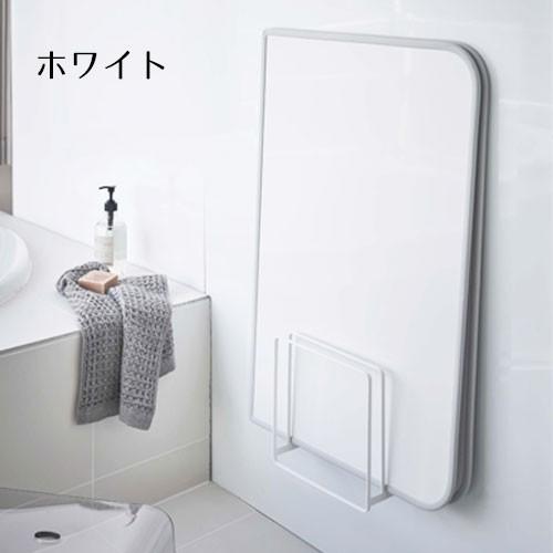 山崎実業 tower 乾きやすい マグネット 風呂蓋スタンド タワー 風呂ふた 風呂フタ お風呂のふた 組み合わせ シャッター | tower | 04