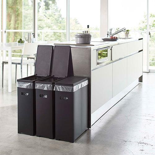 tower 山崎実業 スリム 蓋付き ゴミ箱 タワー 45リットル 分別