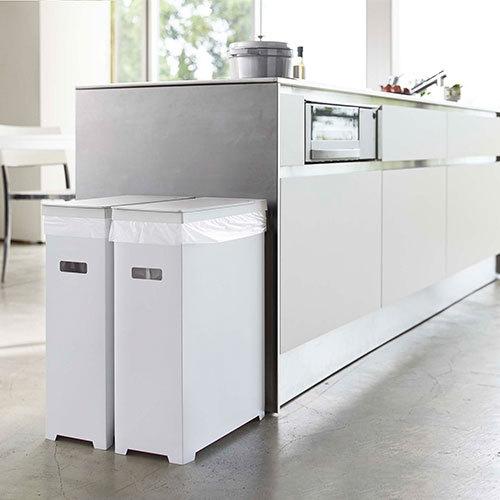 tower 山崎実業 スリム 蓋付き ゴミ箱 タワー 2個組 セット 45