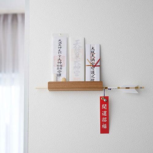 山崎実業 RIN 神札ホルダー リン 神札立て 神棚 神札 破魔矢 御札 ホルダー 壁掛け お札立て 木目 | RIN（山崎実業） | 07