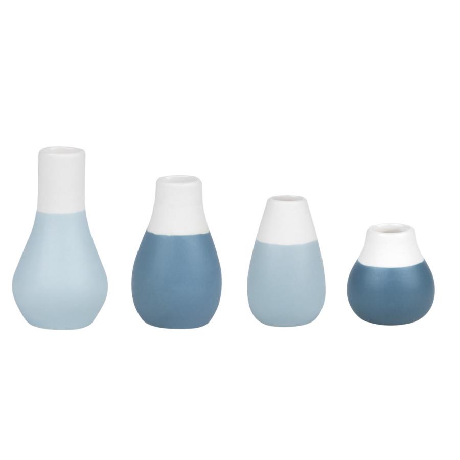 一輪挿し 花瓶 ミニサイズ 4個セット Mini pastel vases Setof4 rader