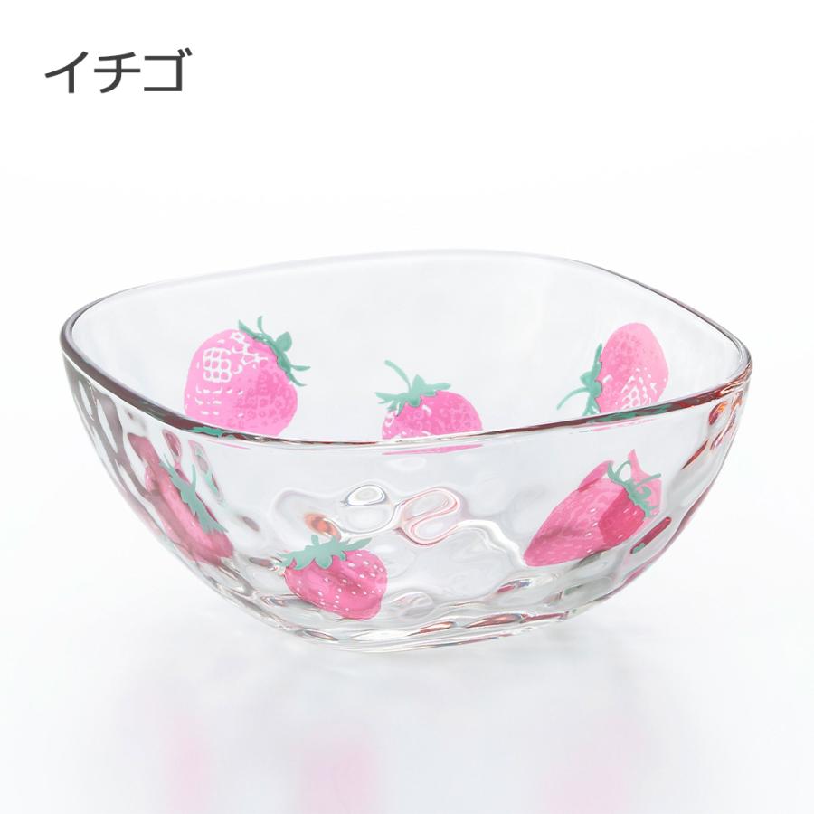 ADERIA フルーツドロップ スクエアボウル お皿 器 イチゴ レモン 日本