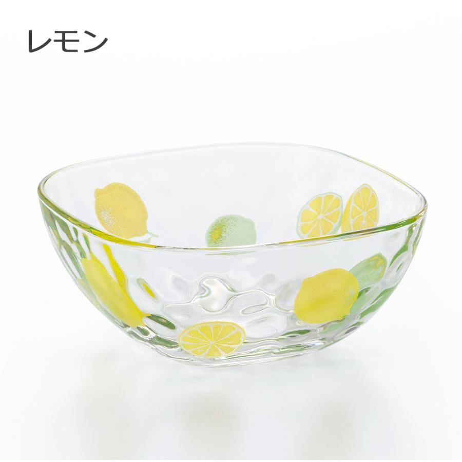 ADERIA フルーツドロップ スクエアボウル お皿 器 イチゴ レモン 日本