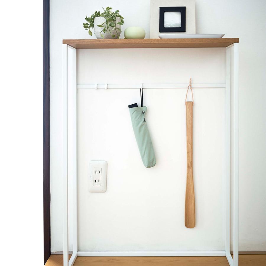 山崎実業 tower コンソールテーブル タワー サイドテーブル スリム 省スペース テーブル 机 メーカー直送 | tower | 06