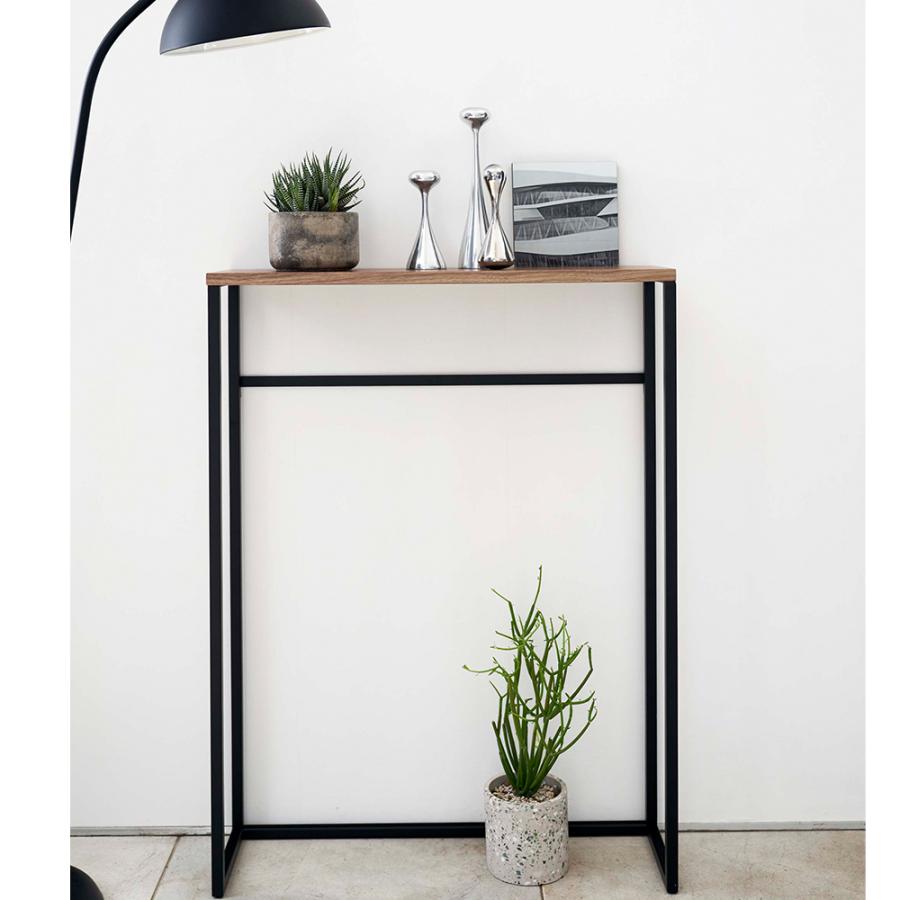 山崎実業 tower コンソールテーブル タワー サイドテーブル スリム 省スペース テーブル 机 メーカー直送 | tower | 08