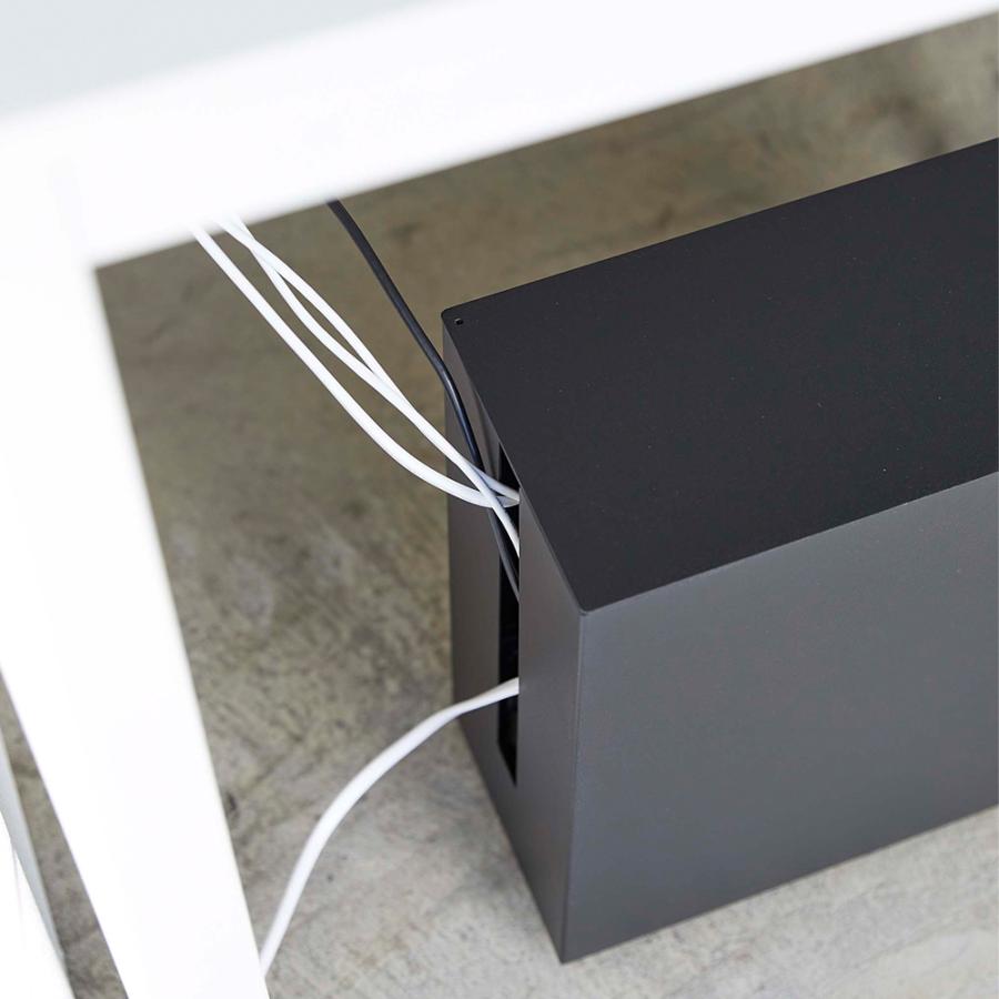 山崎実業 tower キャスター付きケーブル収納ラック 収納 コードケース キャスター付き タワー | tower | 06