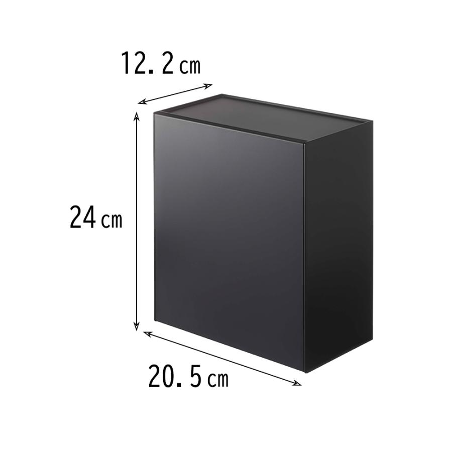 山崎実業 tower ウォール トイレポット ＆ 収納ケース ゴミ箱 サニタリーボックス タワー | tower | 11
