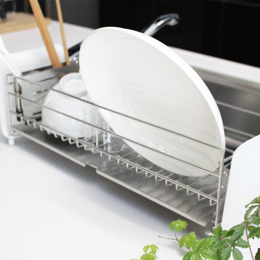 UtaU 水切りラック シンク上 水切りかご スリム  水切りカゴ ステンレス 水切り ショート  SI-515000 | be worth style | 09