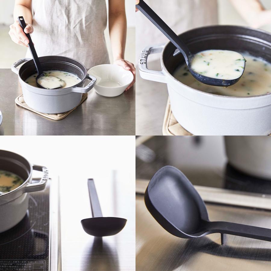 山崎実業 tower シリコーン お玉 タワー 食洗機対応 シリコン おたま レードル お玉杓子 調理器具 耐熱 キッチンツール | tower | 07