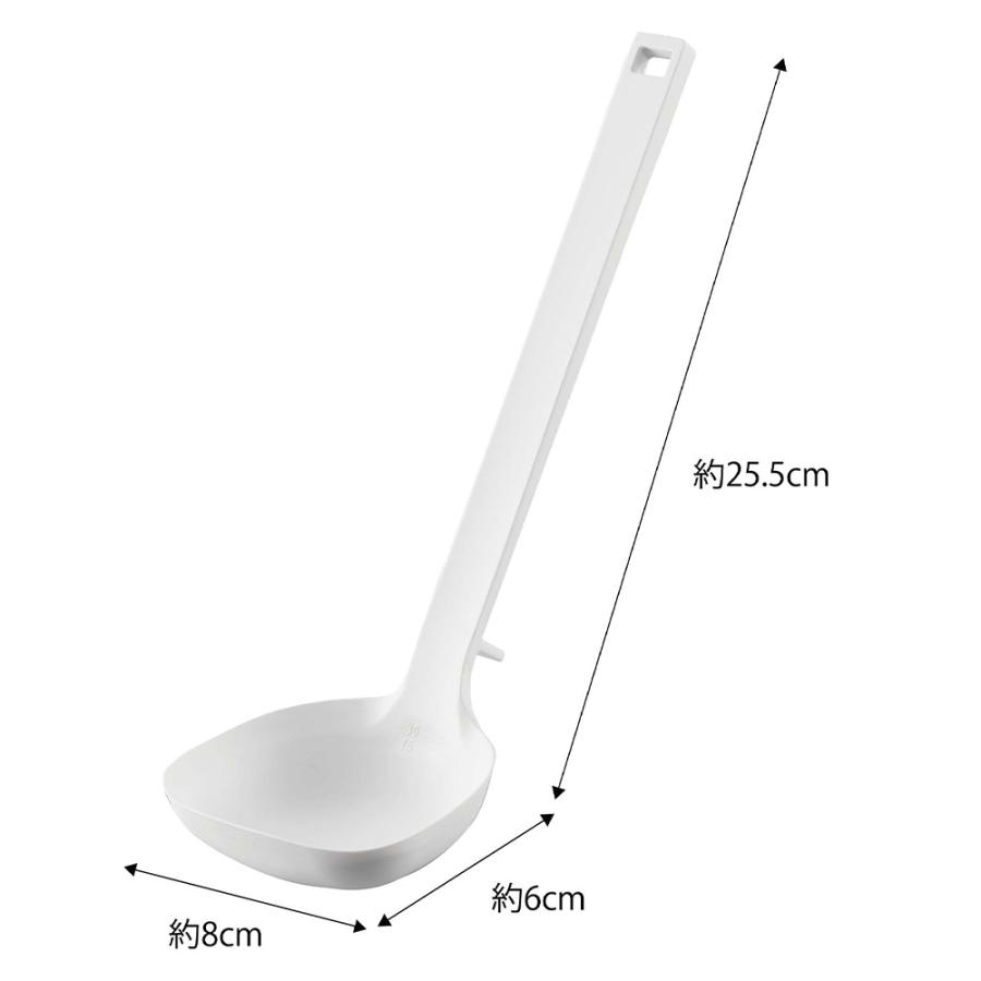 山崎実業 tower シリコーン お玉 タワー 食洗機対応 シリコン おたま レードル お玉杓子 調理器具 耐熱 キッチンツール | tower | 09