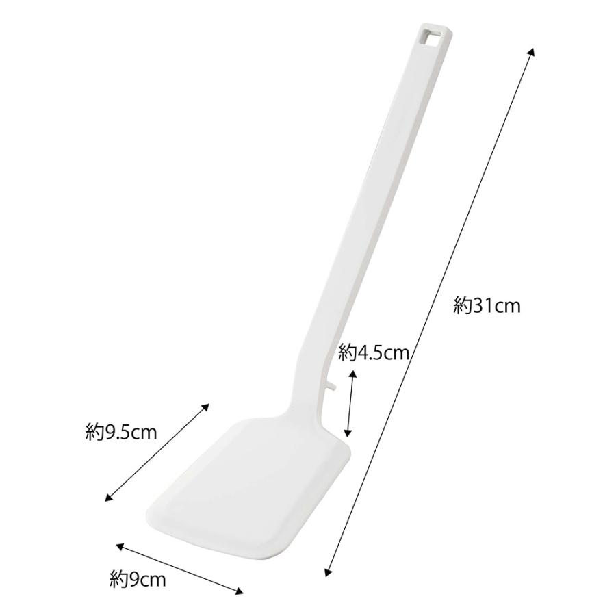 山崎実業 tower シリコーン フライ返し タワー 食洗機対応 シリコン  ターナー へら ヘラ 調理器具 耐熱 キッチンツール | tower | 09