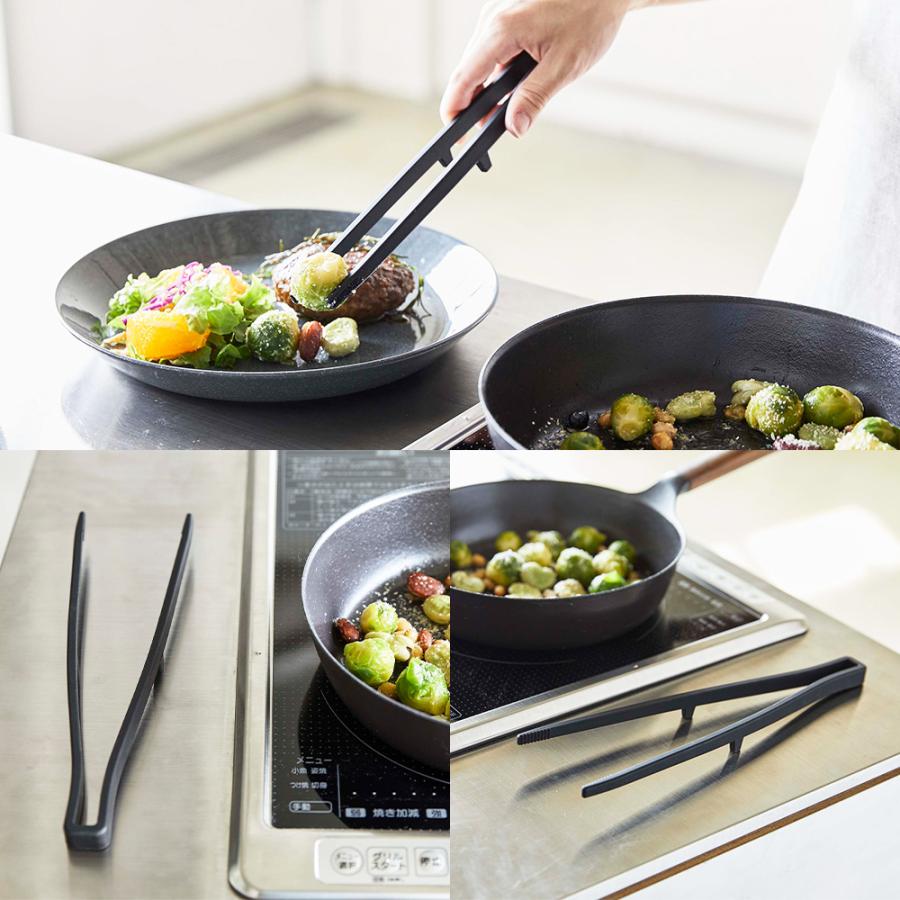 山崎実業 tower シリコーン 菜箸トング タワー 食洗機対応 シリコン ン トング 菜箸 盛り付け サラダ 調理器具 耐熱 キッチンツール | tower | 07