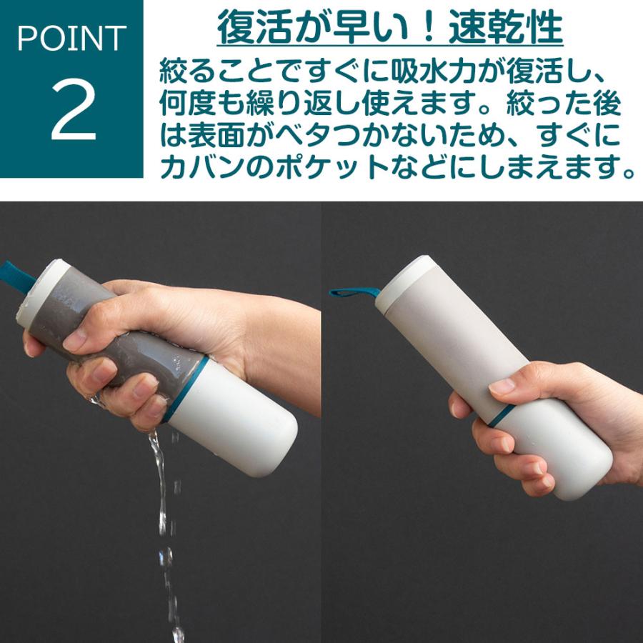 STTA 超速乾 超吸水 スポンジタオル スティックタイプ スッタ 吸水タオル ハンカチ 雨 梅雨 日本製 ヒルナンデス めざましテレビ 紹介 | アイオン | 06