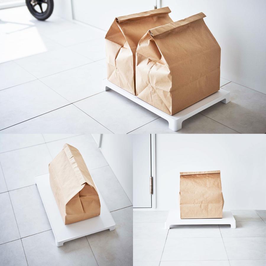 山崎実業 tower マグネット 置き配トレー タワー 置き配台 宅配便 宅配 置き配 デリバリー フードデリバリー 通販 荷物台 台 置き台 平台 トレー | tower | 06