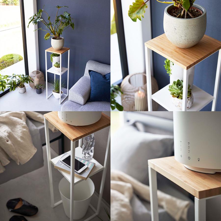 ハンドメイドテーブル/ハイテーブル/シェルフ/ミストグリーン【送付込み】 ハンドメイドテーブル/ハイテーブル/シェルフ/ミストグリーン【送付