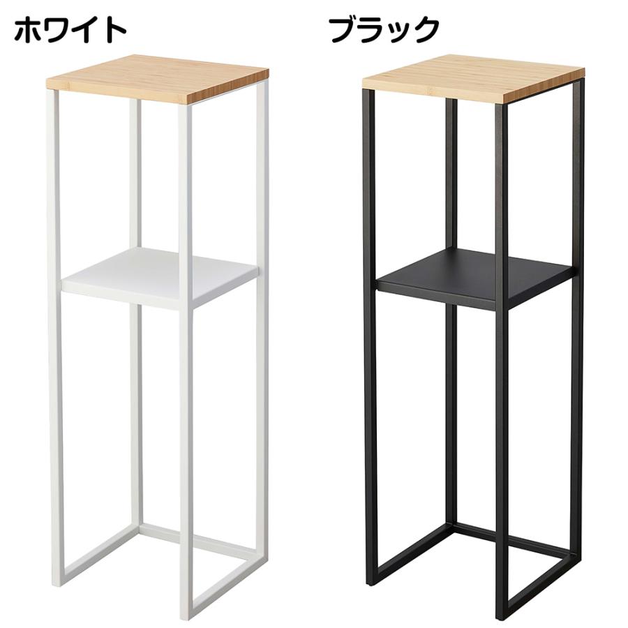 山崎実業 tower 加湿器 スタンド タワー サイドテーブル ベッドサイド 加湿器ラック ミスト スチーム 小物 植物 アルコール ゴミ箱 置き | tower | 08