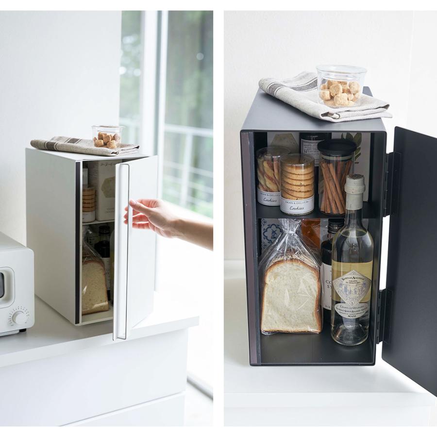 tower 山崎実業 ブレッドケース タワー スリム 縦型 2段 24L パン