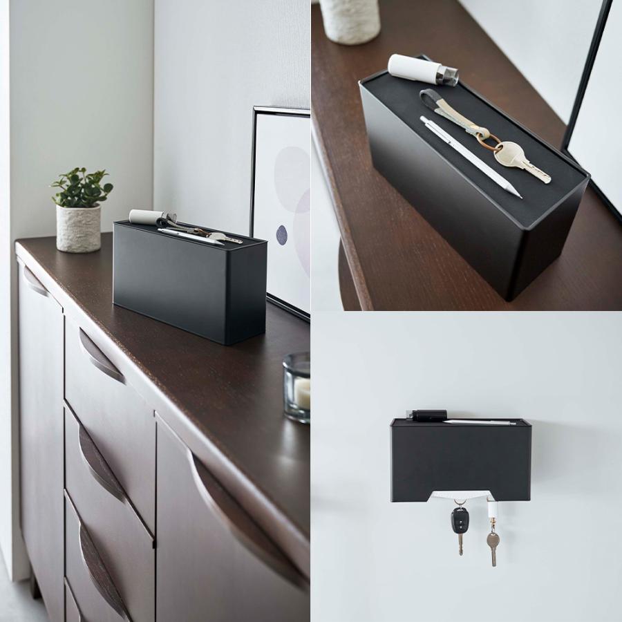 山崎実業 tower マグネット 立体マスク ホルダー タワー マスクケース マスク 収納 3D立体型マスク プリーツマスク 使い捨てマスク | tower | 07