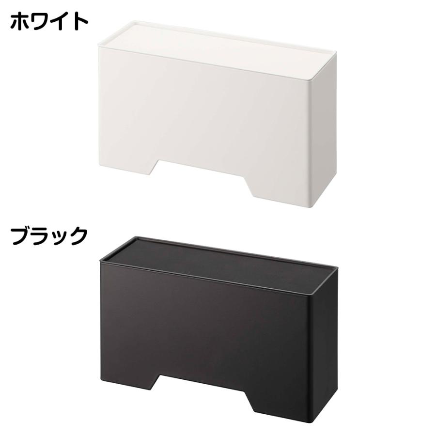 山崎実業 tower マグネット 立体マスク ホルダー タワー マスクケース マスク 収納 3D立体型マスク プリーツマスク 使い捨てマスク | tower | 08