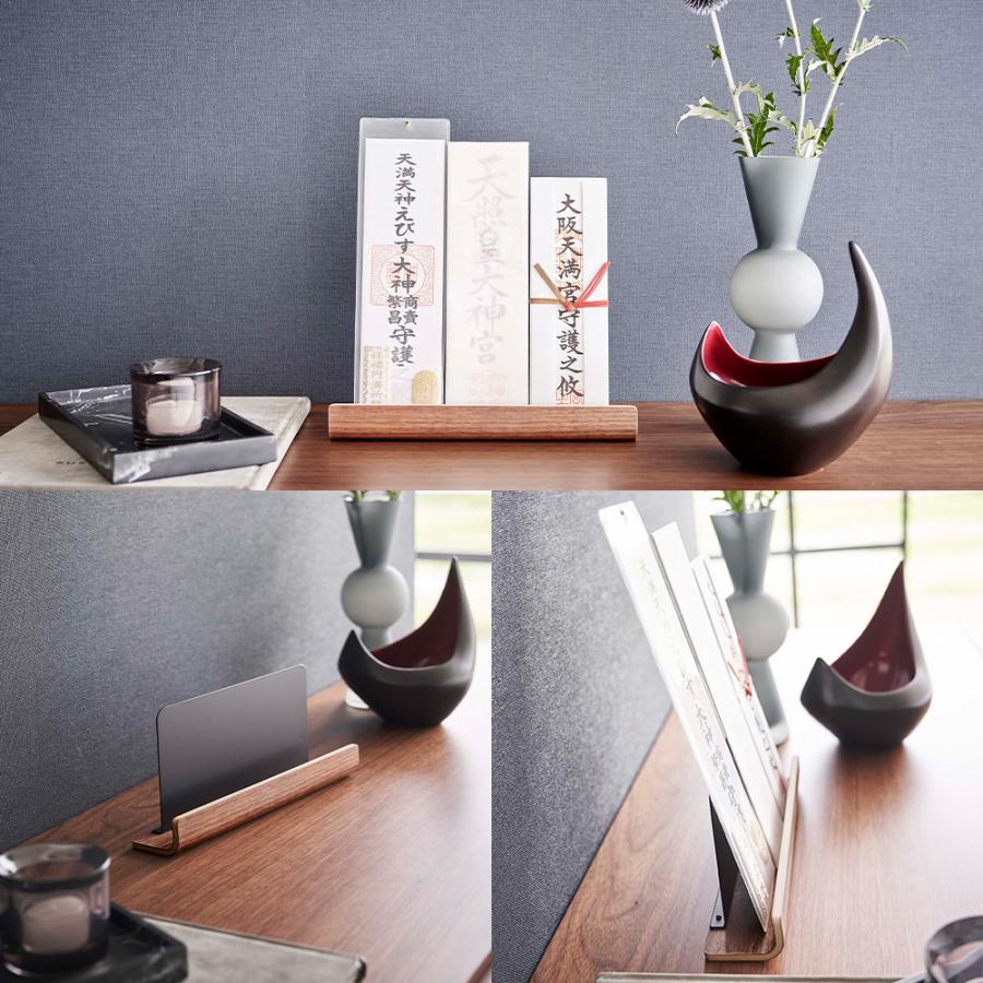 山崎実業 RIN 神札スタンド リン 木目 神札 御札 お札 おふだ 御札立て お札立て 護符 神棚 壁掛け ホルダー | RIN（山崎実業） | 06