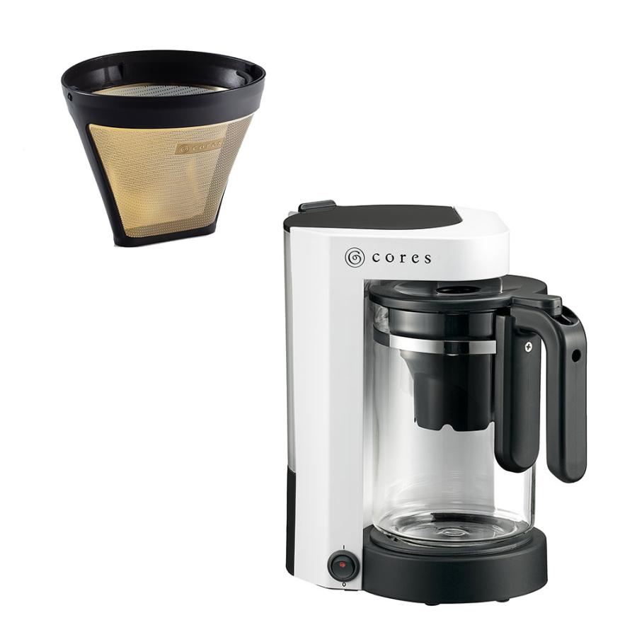 cores（コレス） コーヒーメーカー 5杯用 5カップコーヒーメーカー