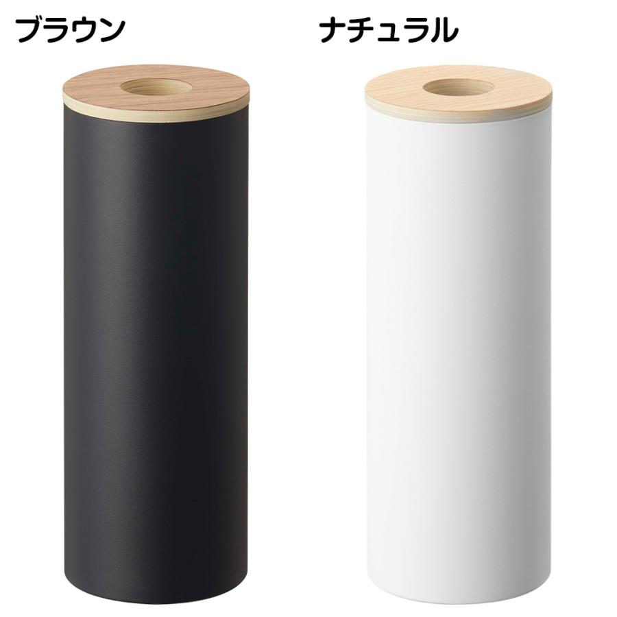 山崎実業 RIN ボトル型ティッシュケース リン L ティッシュ ケース スタンド 縦 スリム リビング 洗面所 | RIN（山崎実業） | 08