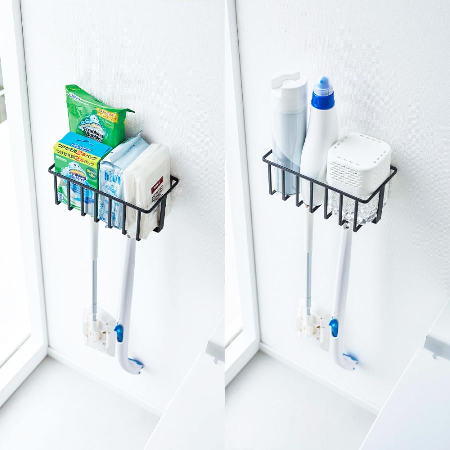 山崎実業 tower ウォールトイレ用品収納ラック タワー トイレ収納 トイレ スプレー ボトル クリーナーシート 消臭剤 | tower | 07